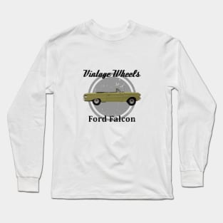 Vintage Wheels - Ford Falcon Long Sleeve T-Shirt